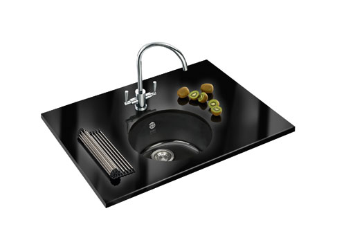 Franke Sink - Rotondo RUK 110 (Black)
